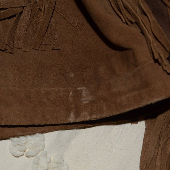 Carmar Suede Leather Fringe Jacket - Picture 9 of 9